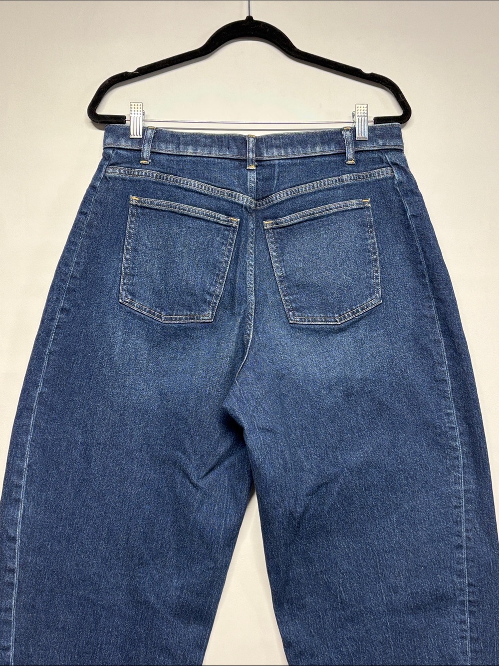 ✨SPANX Women’s Barrel Leg Jeans Size L/G R - Picture 9 of 16
